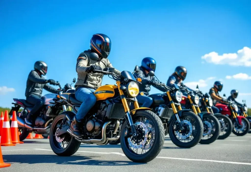 Combien coûte le permis moto ? Guide des tarifs 2025